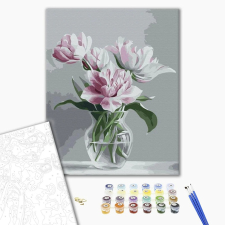 Malowanie po numerach BRUSHME, 40x50 cm, wazon czułości, 1 szt., w pudełku