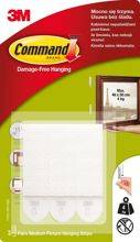 Rzepy Command™ (17201 PL), do wieszania obrazów, duże, 3 szt., białe