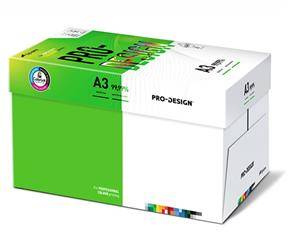 Papier ksero PRO-DESIGN FSC, satynowany, klasa A++, A3, 168CIE, 120gsm, 250 ark.