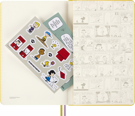 Notes MOLESKINE Peanuts Patty 2025, L, 13x21cm, w linie, edycja limitowana