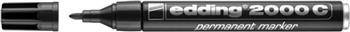 Marker permanentny e-2000c EDDING, 1,5-3mm, czarny