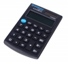 Kalkulator kieszonkowy DONAU TECH, 8-cyfr. wyświetlacz, wym. 97x60x10 mm, czarny