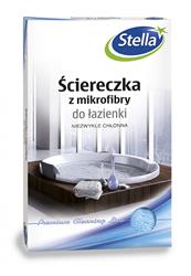 Ściereczka z mikrofibry STELLA, do łazienki, 1 szt., mix