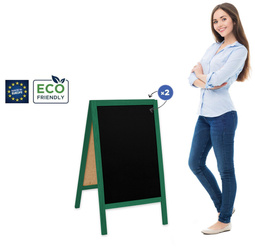 Potykacz drewniany Classic S (51x90 cm) - zielony