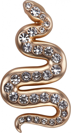 Przypinka MOLESKINE Crystal Snake 2025, złota