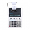 Kalkulator drukujący DONAU TECH, 12-cyfr. wyświetlacz, wym. 267x202x77 mm, biały