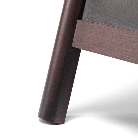 Natura Chalk A-Board Dark Brown 55 x 85 cm