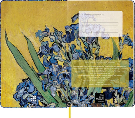 Notes MOLESKINE Van Gogh, L, 13x21cm, w linie, edycja limitowana