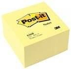 Kostka samoprzylepna POST-IT® (636B), 76x76mm, 1x450 kart., żółta