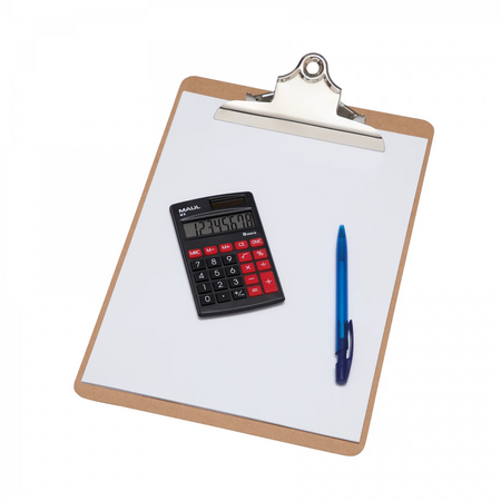 KALKULATOR KIESZONKOWY M 8, 8-POZYCYJNY, CZARNY MAUL