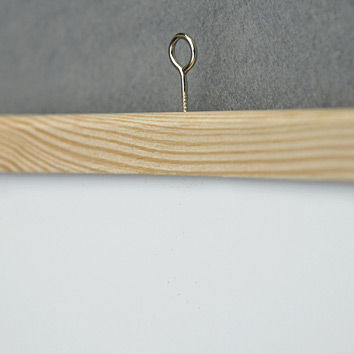 Tablica biała w ramie drewnianej EcoBoards