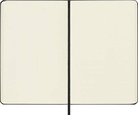 Notes MOLESKINE Classic M, 11,5x18 cm, gładki, twarda oprawa, 208 stron, czarny