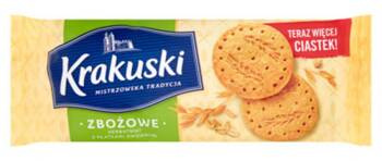 Ciastka KRAKUSKI, zbożowe