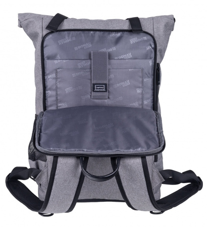 Plecak DONAU TRAVEL London, 15,6", 18l, szary