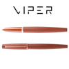 Pióro wieczne DIPLOMAT Viper, guilloche, F, brązowe