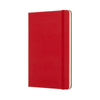 Notes MOLESKINE Classic L (13x21 cm) w kropki, twarda oprawa, scarlet red, 240 stron, czerwony