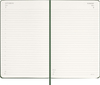Kalendarz dzienny MOLESKINE 2026, 12M, L, twarda oprawa, 13x21cm, myrtle green