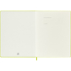 Notes MOLESKINE Classic XL (19x25cm), w linie, twarda oprawa, 192 strony, lemon green