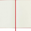 Notes MOLESKINE Classic L (13x21 cm) w kropki, twarda oprawa, scarlet red, 240 stron, czerwony