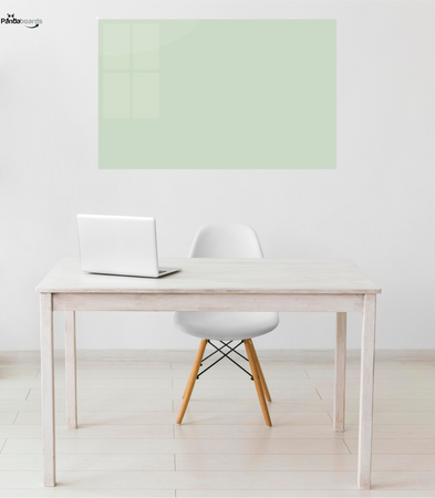 Magnetic glass board 180x120 cm WHITE