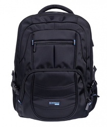 Plecak DONAU TRAVEL Amsterdam, 17", 35l, USB + kabel USB-C, czarny