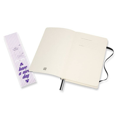 Notes MOLESKINE Classic L (13x21cm), gładki, miękka oprawa, 400 stron, czarny