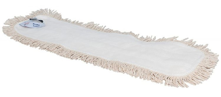 Mop supełkowy z mikrowłókna DUOTEX, czyści na mokro, beżowy