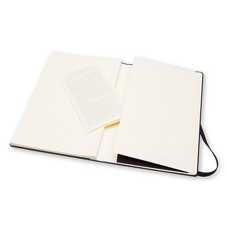 Album MOLESKINE Japoński L (13x21cm), harmonijkowy ciąg kartek, twarda oprawa, 48 str., czarny