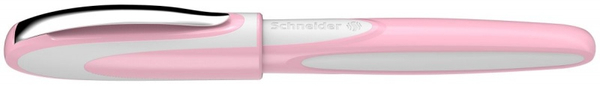 Pióro wieczne SCHNEIDER Ray, L, pud. plastikowe, różowo-białe
