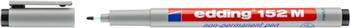 Foliopis zmywalny e-152 M EDDING, 1mm, czarny