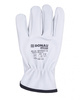 Rękawice robocze DONAU SAFETY DS-DRIVCOW, driver, skóra bydlęca, rozm. 10/XL, białe