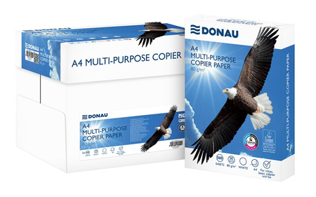 Papier ksero DONAU, A4, klasa C, 80gsm, 500 ark.