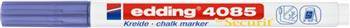 Marker kredowy e-4085 EDDING, 1-2 mm, metaliczny fioletowy