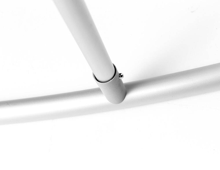 Textile Room Divider Moon Hexagon Blue