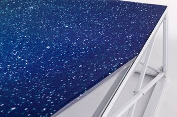 Pop-Up Impress Druck Rückseite 4x4, LED