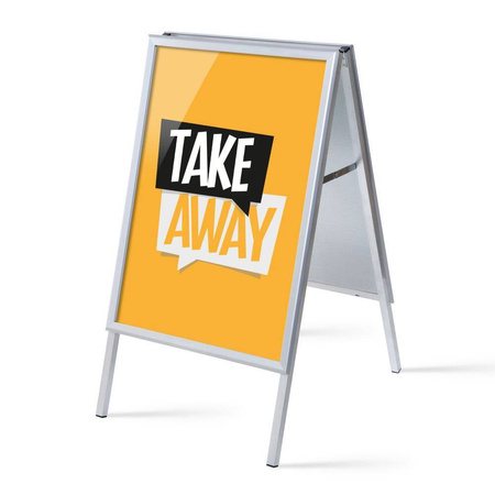 A-board A1 Complete Set Take Away Yellow Spanish