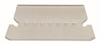 Zakładka indeksowa do teczek zawieszkowych DONAU, 5 szt., biała