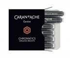 Naboje CARAN D'ACHE Chromatics Organic Brown, 6szt., brązowe