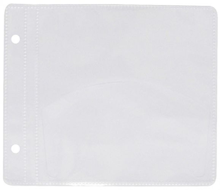 Koperty na płyty CD/DVD OFFICE PRODUCTS, do wpinania, PP, 10szt., transparentny