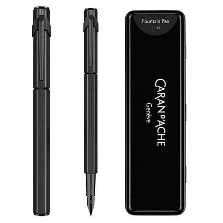 Pióro wieczne CARAN D'ACHE 849, Black Code, F, czarne