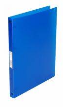 Segregator ringowy Q-CONNECT, PP, A4/4R/16mm, transparentny niebieski