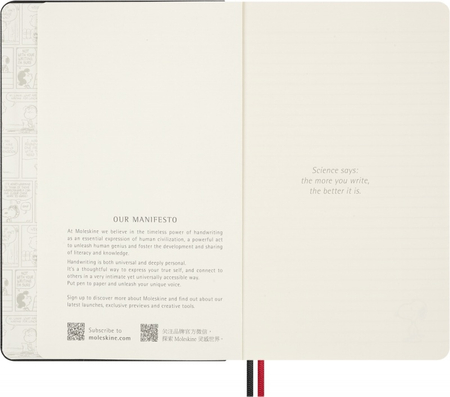 Notes MOLESKINE Snoopy Admirer 2025, L, 13x21cm, w linie, edycja limitowana