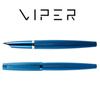 Pióro wieczne DIPLOMAT Viper, guilloche, F, niebieskie
