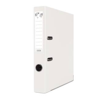 Segregator BASIC-S z szyną, PP, A4/50mm, biały