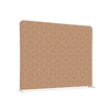 Textile Room Divider 150-150 Double Hexagon Beige