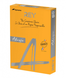 Papier ksero REY ADAGIO, A4, 80gsm, 70 pomarańczowy intense *RYADA080X415 R100