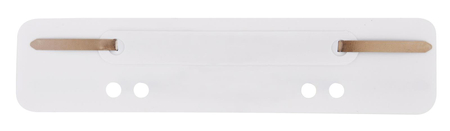 Wąsy do skoroszytów MemoBe 25 szt. białe