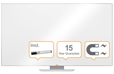 Tablica suchoś. -magn. NOBO Nano Clean™, 156x88cm, panoramiczna 70", stal lakierowana, rama aluminiowa