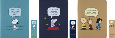 Zestaw 3 zeszytów MOLESKINE Peanuts Bundle 2025, XL, 19x25cm, w linie, edycja limitowana