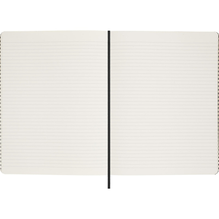 Zestaw kolekcjonerski MOLESKINE Shine, teczka + pióro wieczne Kaweco + notes w linie, metaliczny złoty